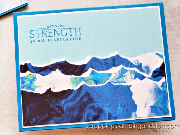 Click to see the Stampin Up Waves of Inspiration bundle here with 10 sample cards and two Stamparatus techniques! Part of the Waves of the Ocean special release.