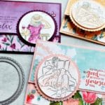 Click for this simple pocket fun fold card tutorial featuring the Stampin Up In The Moment stamp set.