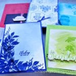 Try these fun color techniques on your upcoming card making projects and take a look at the new 2022-2024 Stampin Up In Colors!