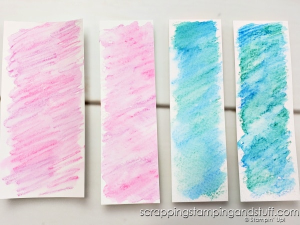 Learn how to use watercolor pencils for card making! Use them like regular pencils or try these amazing techniques!