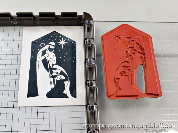 Need more ideas for how to use your stamps? See 9 ways to use 1 stamp! Featuring the Stampin Up Peace To You stamp set.