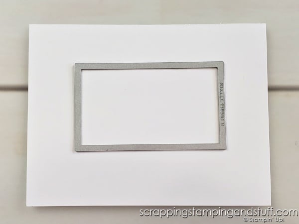 Today's card making tip - WASTE paper when you're die cutting. Click to find out why!