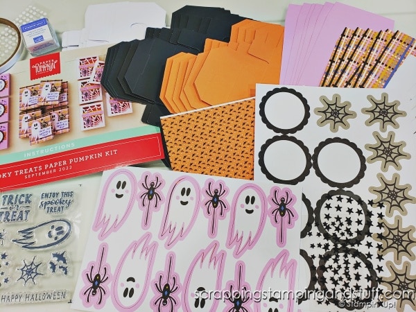 September 2022 Paper Pumpkin Kit - Spooky Treats - With Alternative Project Ideas