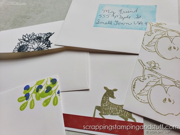 Never send a naked envelope! Click to see 6 simple ways to decorate an envelope!