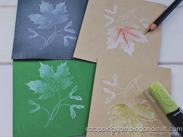 Click to see 20 ways to use the Stampin Up Soft Seedlings stamp set including tons of techniques that can be used with any stamp set!