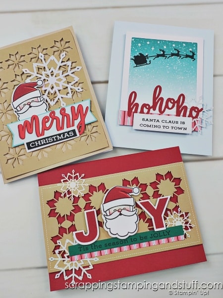 Click to see the October 2022 Paper Pumpkin kit and alternative ideas including beautiful Christmas shaker cards!