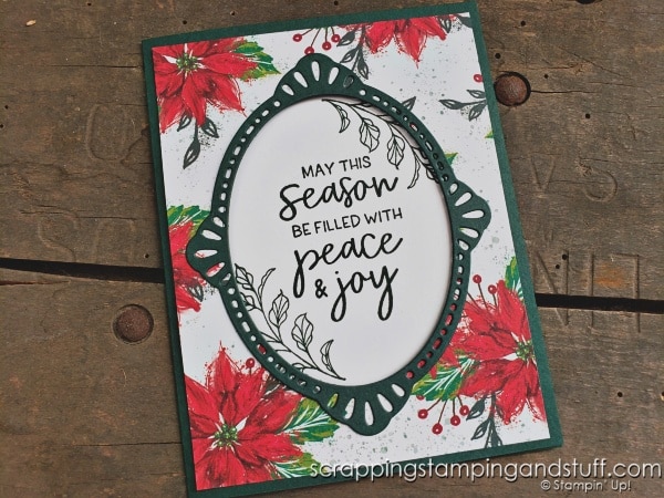 Take a look at the Stampin Up Framed Florets special release plus 9 different card ideas!