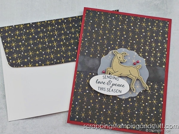 Click for 6 ideas for how to decorate envelopes with patterned papers! Send envelopes that are as beautiful as your cards!