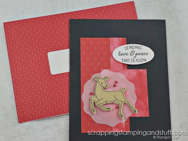 Click for 6 ideas for how to decorate envelopes with patterned papers! Send envelopes that are as beautiful as your cards!