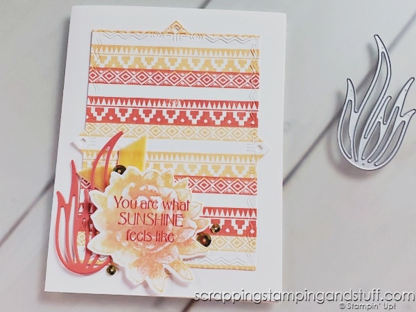 Use these 8 stamping platform techniques and the Stampin Up Desert Details bundle to create beautiful cards with your Stamparatus, MISTI or other stamp positioner