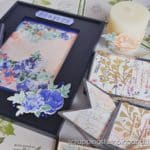 Click to see 5 last minute handmade gift ideas any crafter can make! Ideas include card sets, decorated candles, a decorated dry erase board using a picture frame, and personalized signs.