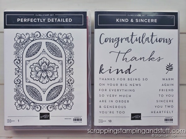 Click to see more ways to use your blending brushes on card making projects plus gorgeous samples with the Stampin Up Perfectly Detailed Stamp Set!