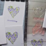 Click to see how to do repeat stamping FAST with your Stamparatus or other stamping platform. Save LOADS of time making Christmas cards or other batches of card projects!