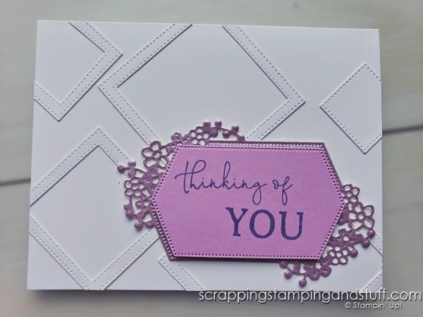 Click for creative ways to use squares dies in ways you've never imagined before! Includes several card templates including one for a gorgeous quilt card!