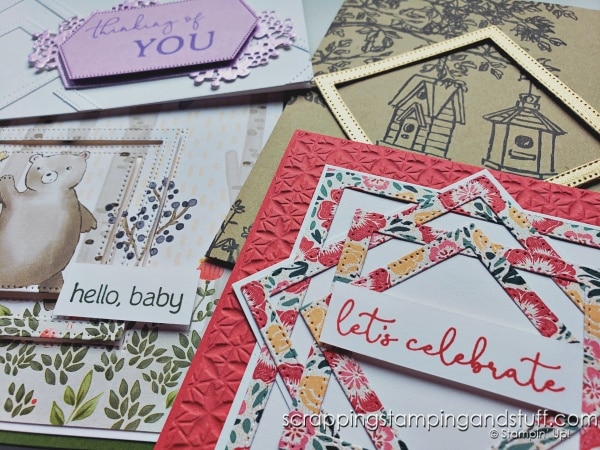 Click for creative ways to use squares dies in ways you've never imagined before! Includes several card templates including one for a gorgeous quilt card!