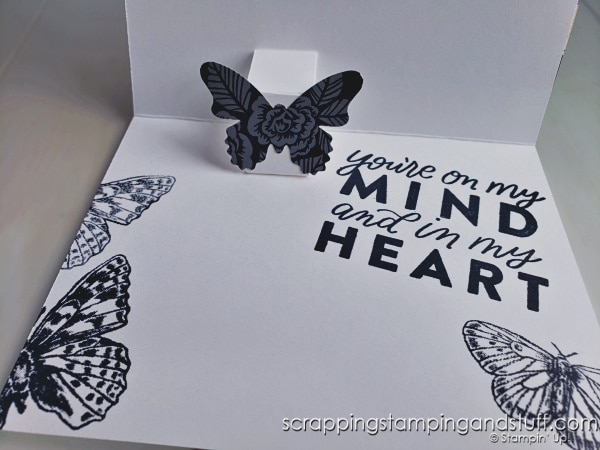 Click here to learn how to make a pop up card. It's easier than you think! See a fun pop up card using the Stampin Up Rhino Ready stamp set!