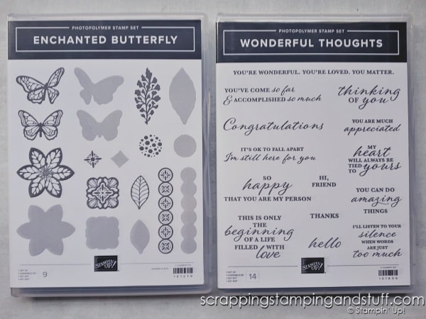 Click for ideas for saving time and effort when mass producing cards! We'll create 8 cards in 30 minutes with the Stampin Up Enchanted Butterfly stamp set!