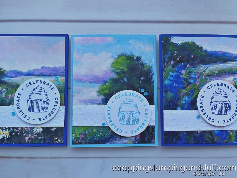 Tips For Mass Producing Handmade Cards! Features the Stampin Up Circle Sayings bundle