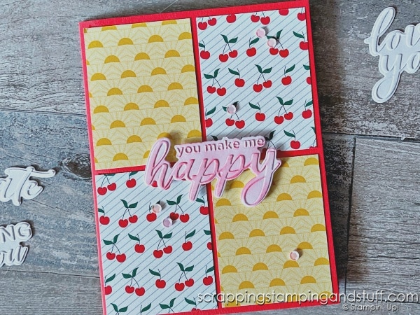 Have you ever embossed like this?! You don't even need an embossing machine! Take a look and see how to emboss in new ways including using the Stampin Up Thoughtful Moments hybrid embossing folder!