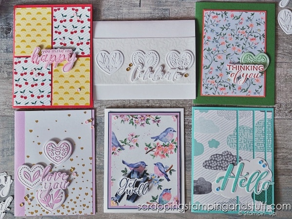 Have you ever embossed like this?! You don't even need an embossing machine! Take a look and see how to emboss in new ways including using the Stampin Up Thoughtful Moments hybrid embossing folder!