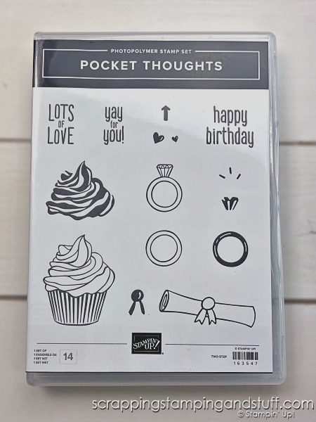 Click for beginner card making ideas - let's make some simple cards! Quick and easy projects anyone can create with Stampin Up Latte Love, Pocket Thoughts and Round We Go stamps.