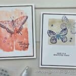 Click for a tutorial showing six simple card making techniques, perfect for beginning stampers! Featuring the Stampin Up