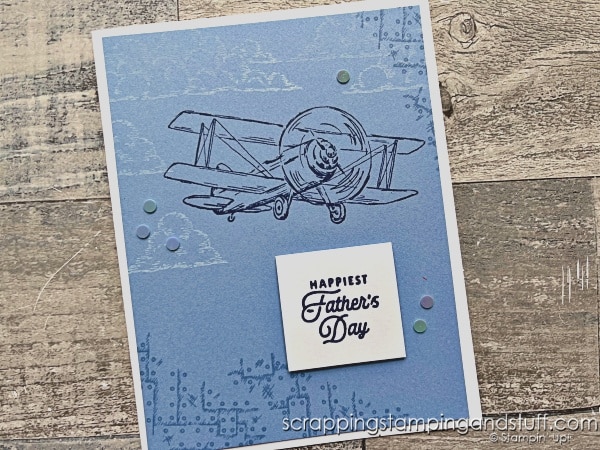 Click for 3 ideas for quick and easy card recipes you can use to make simple cards in minutes! Featuring Stampin Up Adventurous Sky