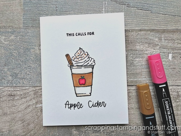 Click to see these plain and boring cards that NO ONE will like! They're so simple...but I think you'll love them. Featuring Stampin Up More Than Autumn.