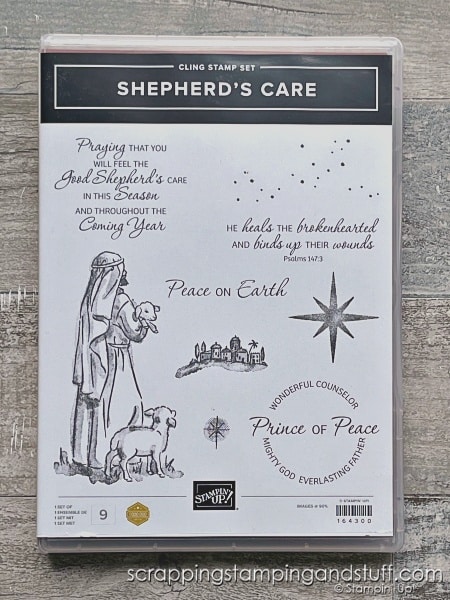 Click to see a simple scoring technique for making stunning cards! Cards feature the Stampin Up Shepherd's Care stamp set!