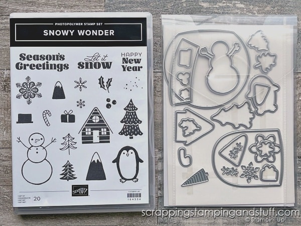 See a new and EASIER way to make shaker cards here! Featuring Stampin Up Snowy Wonder.