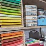 Organize your craft room for FREE! Click for ideas to organize your craft space on a budget of absolutely nothing!