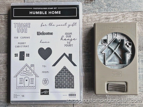 Use those paper scraps! Click for 4 paper scrap card ideas to make today! Samples feature Stampin Up Humble Home.