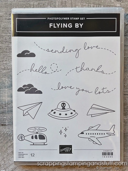 Stampin Up Flying By stamp set