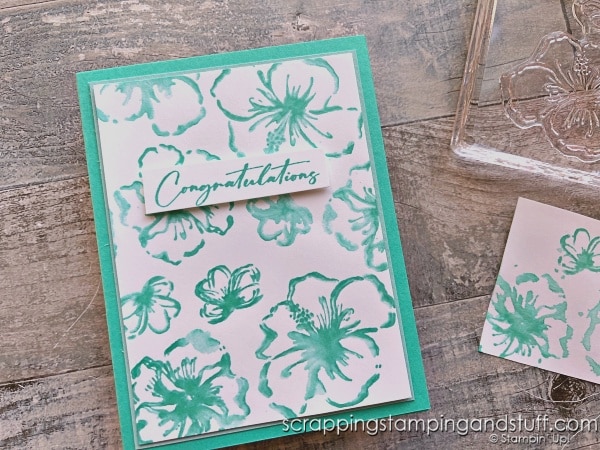 Click for 8 techniques you can use with flower stamps and dies, or any other supplies! Featuring Stampin Up Happy Hibiscus