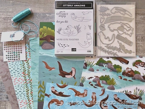 Stampin Up Otterly Adorable Suite