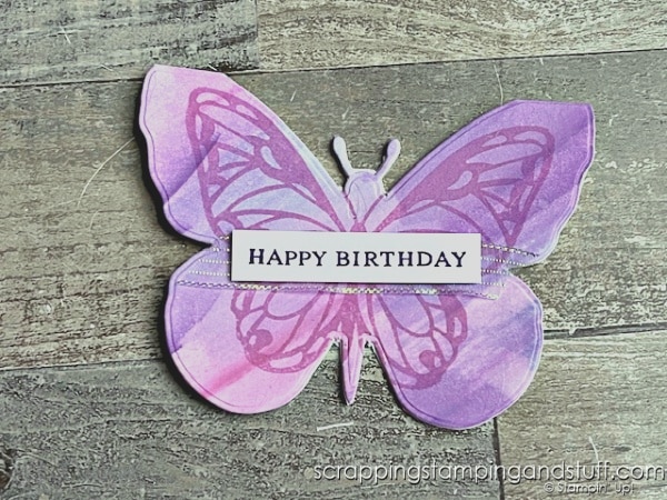 Stampin Up Watercolor Butterflies And Simple Watercolor Card Making Techniques