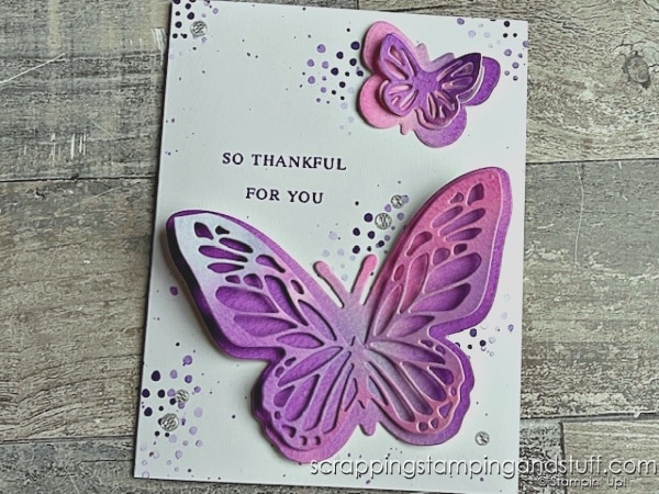 Stampin Up Watercolor Butterflies And Simple Watercolor Card Making Techniques