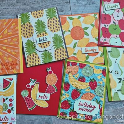 Use Your Paper Stash & Sale-a-bration Card Ideas!