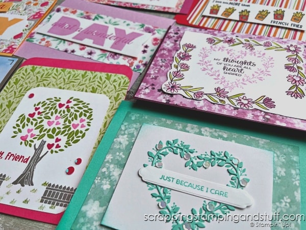 Click for 8 simple ideas to spice up the corners on your handmade cards and the layers on your card projects.