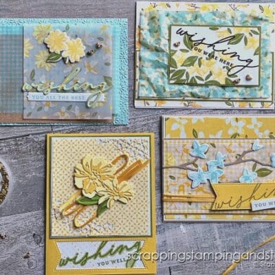 Stampin Up Delightful Wishes & Using Layers On Cards