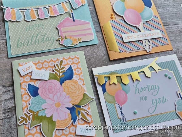 Click for ideas on Fail Proof Card Making ANYONE Can Do! With card bases and one paper pack, ANYONE can make gorgeous cards in minutes.